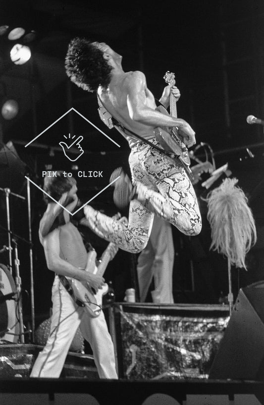 Fee Waybill - The Tubes - Dr. Pepper Central Park Music Festival - New York City - July 18, 1979