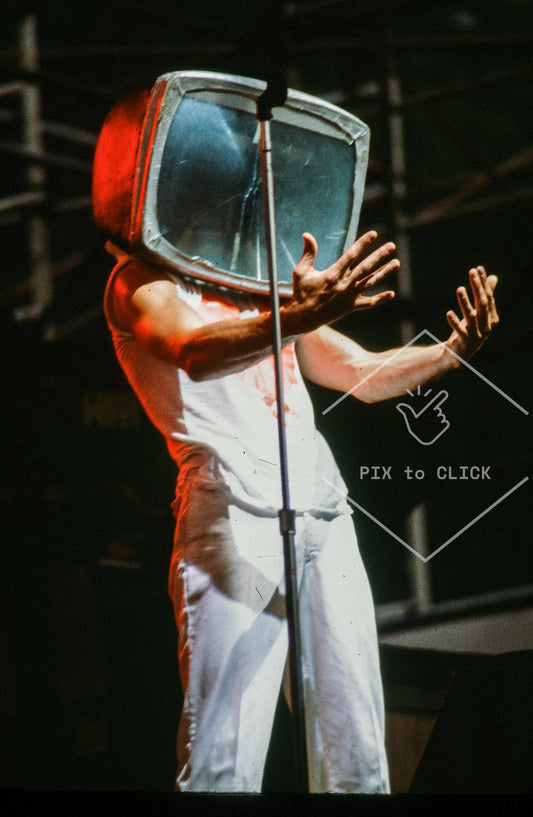 Fee Waybill - The Tubes - Dr. Pepper Central Park Music Festival - New York City - July 18, 1979