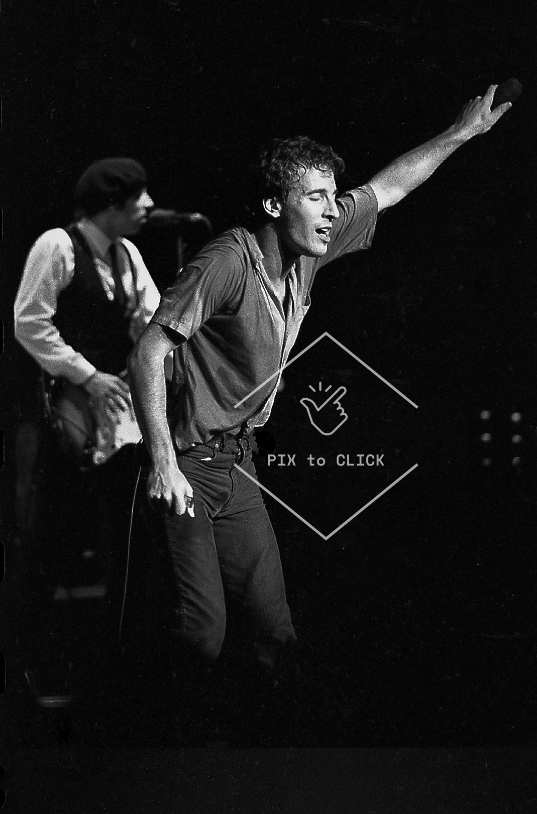 Bruce Springsteen and Miami Steve Van Zandt - Madison Square Garden - New York City - November 27, 1980