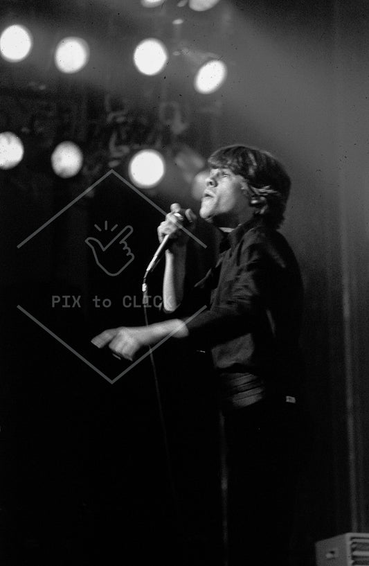 David Johansen performs at benefit concert for Indochinese refugees - The Palladium - New York City-  February 16, 1979