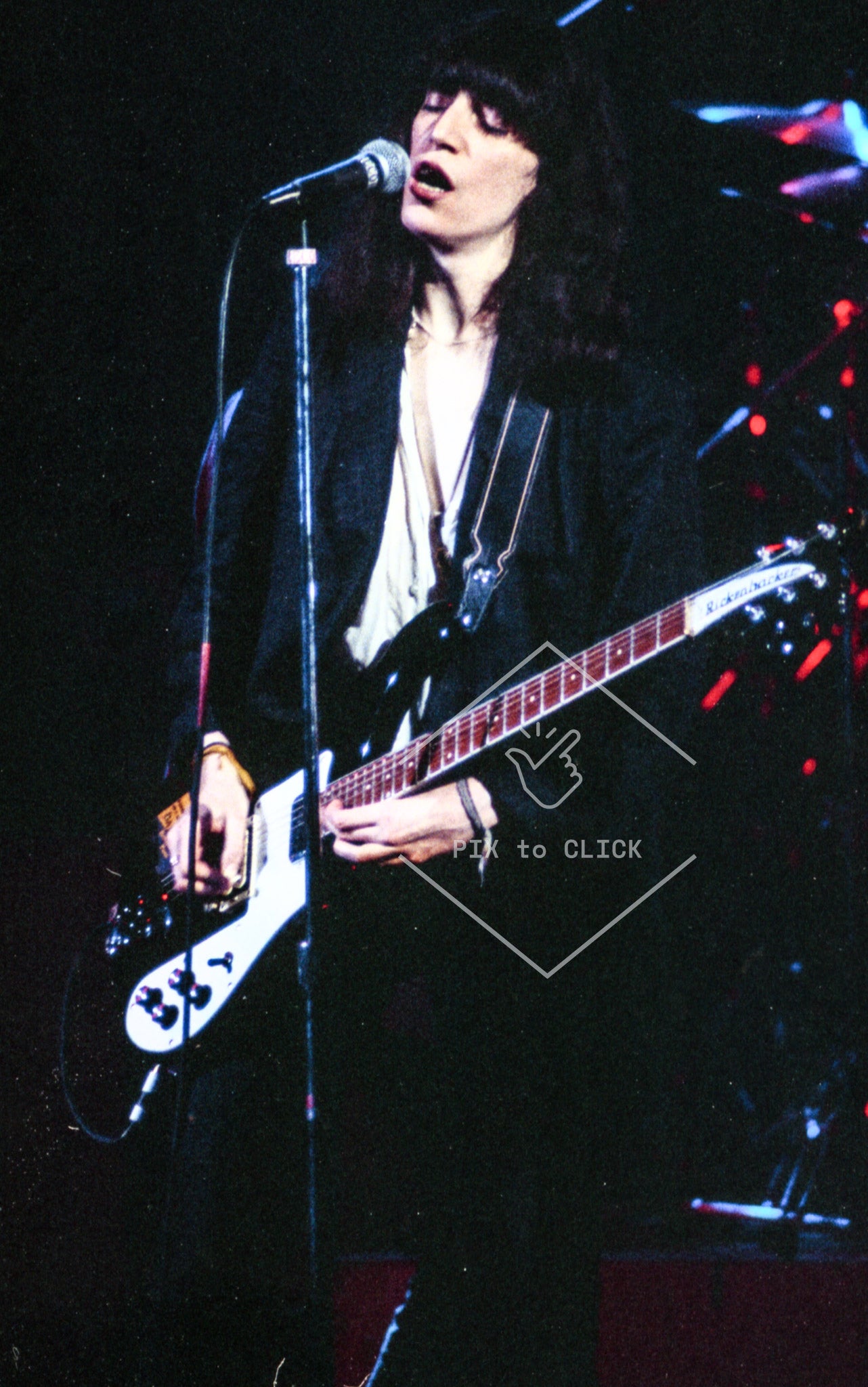 Patti Smith performs at benefit concert for Indochinese refugees - The Palladium - New York City - February 16, 1979