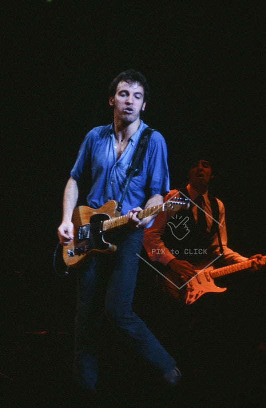 Bruce Springsteen and Miami Steve Van Zandt - Madison Square Garden - New York City - November 27, 1980