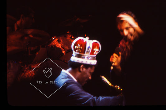 Bruce Springsteen and "King" Clarence Clemons - Madison Square Garden - New York City - November 27, 1980